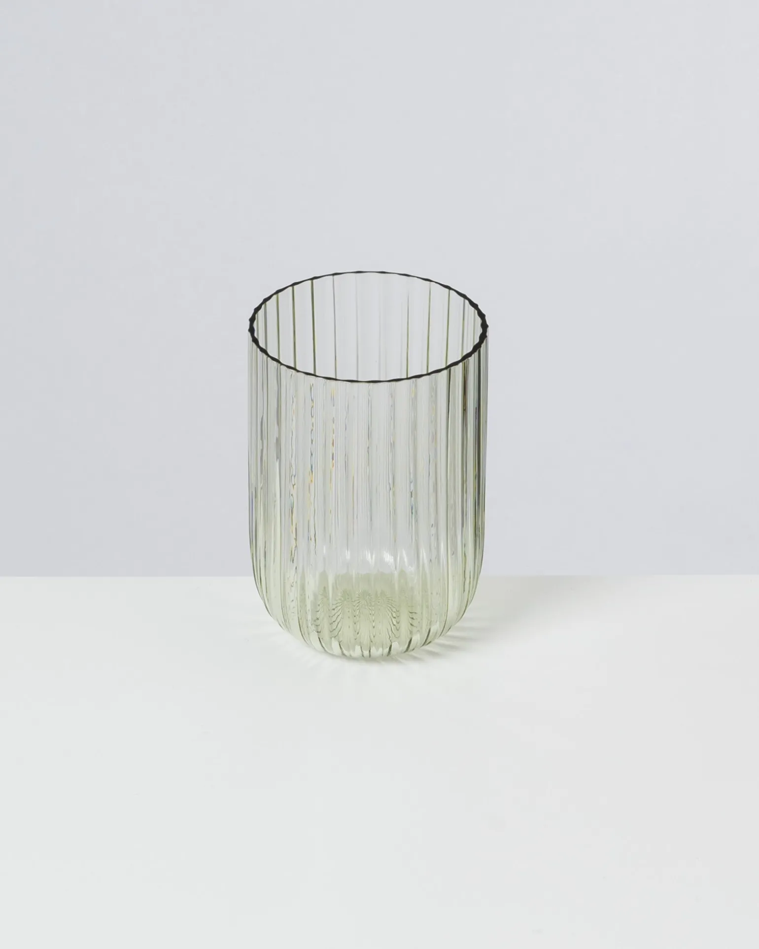 Store Motel a Miio Joia - Glas Riffled Emerald smaragd