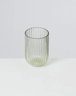 Store Motel a Miio Joia - Glas Riffled Emerald smaragd