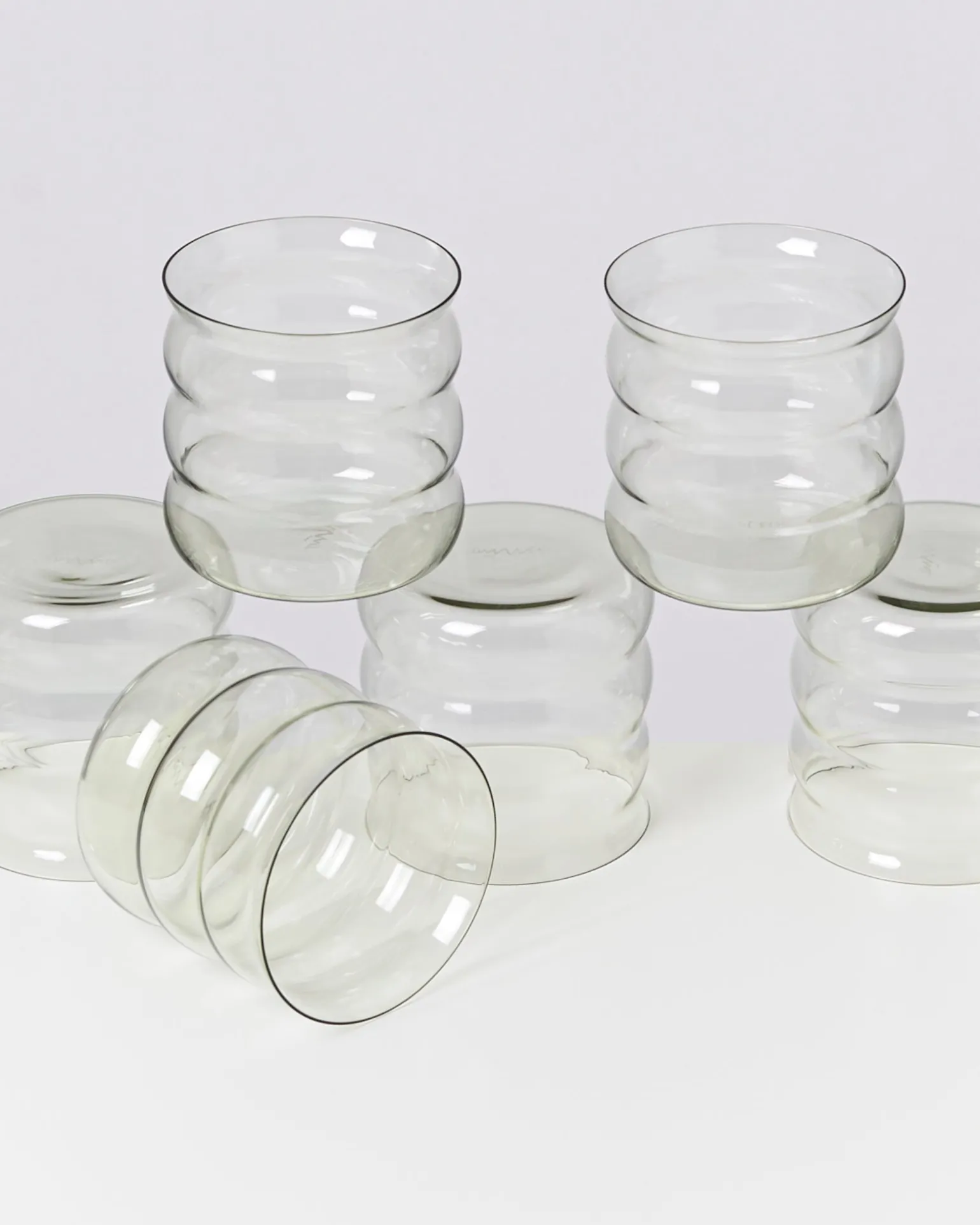 Clearance Motel a Miio Joia - Glass Large Bubble Emerald smaragd