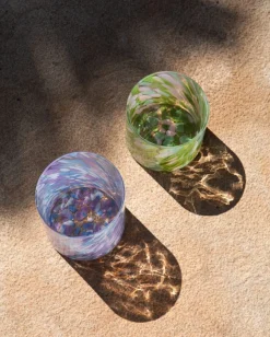 New Motel a Miio Joia - Glass Large Drops blue lilac