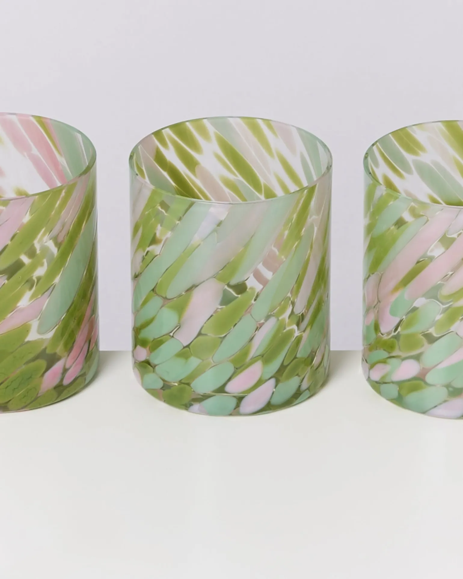 Cheap Motel a Miio Joia - Glass Large Drops green pink