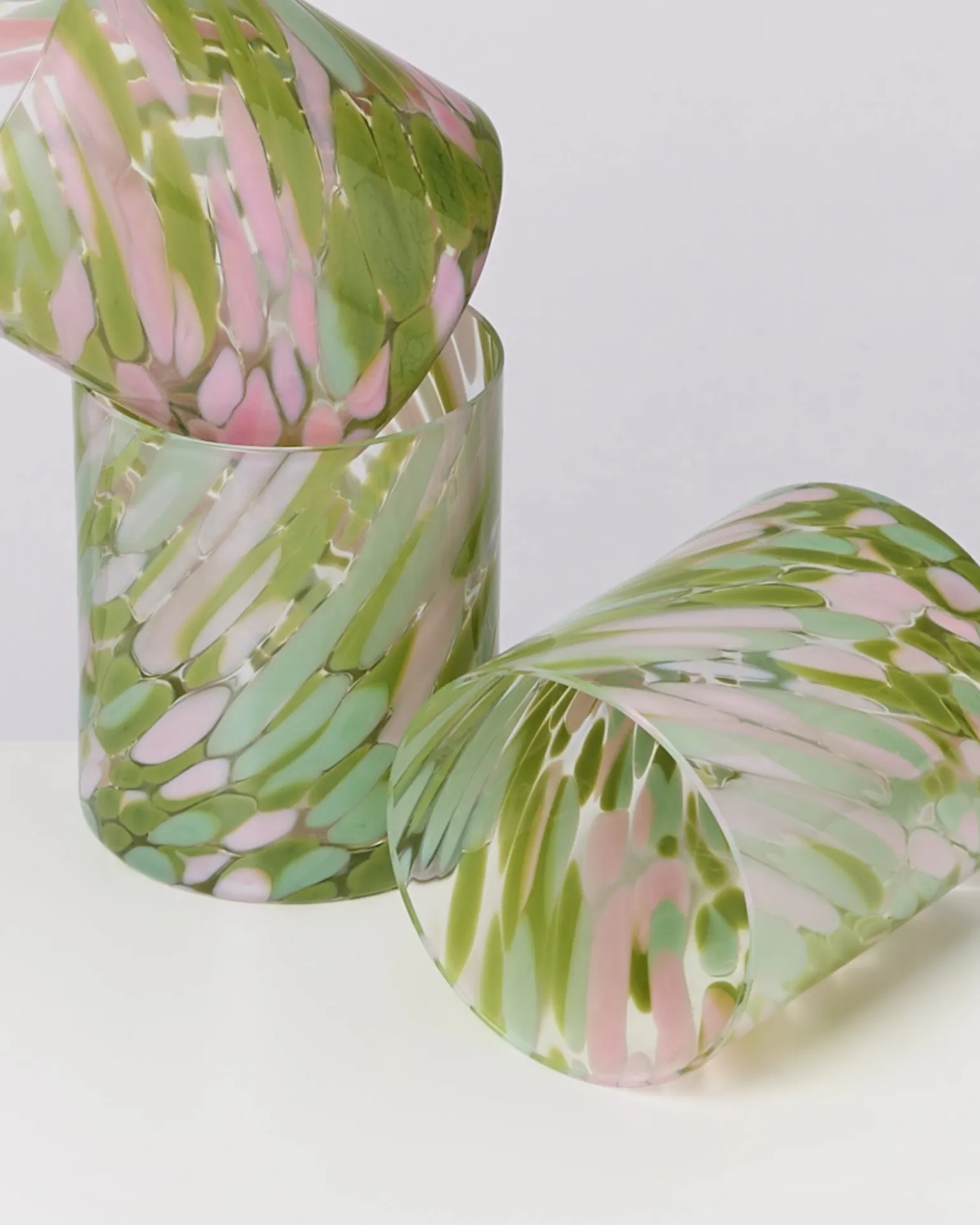 Cheap Motel a Miio Joia - Glass Large Drops green pink