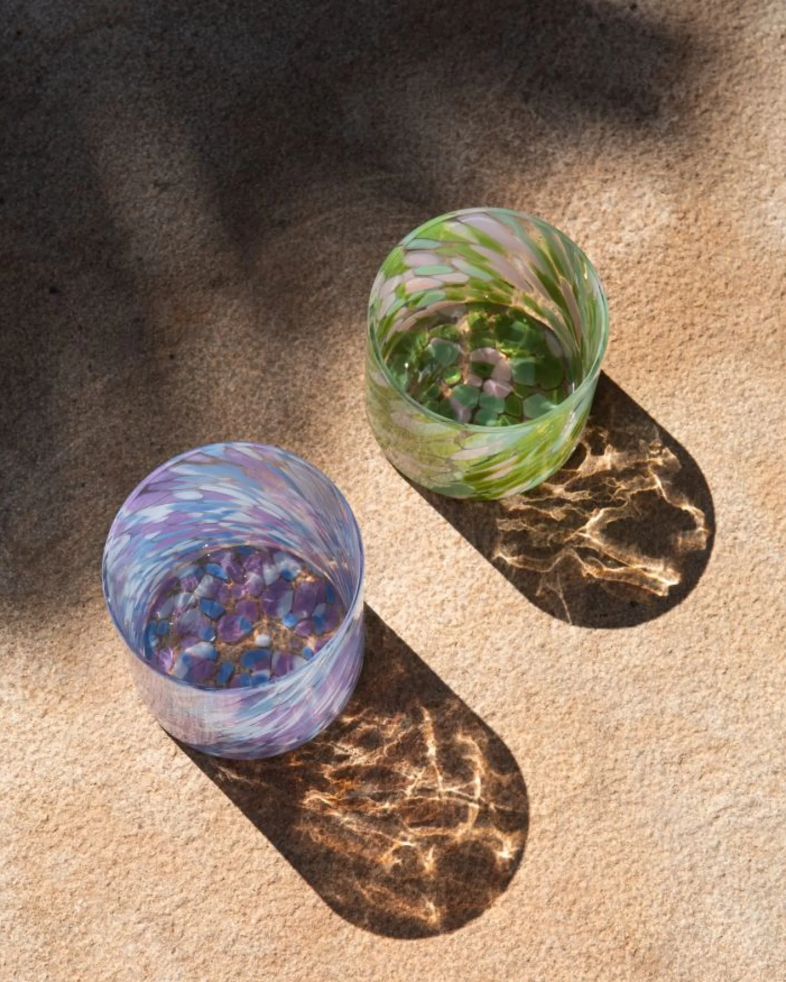 Cheap Motel a Miio Joia - Glass Large Drops green pink