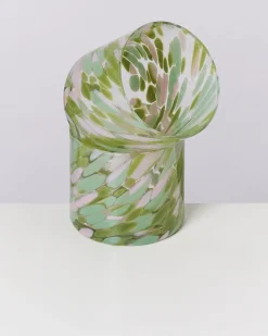 Clearance Motel a Miio Joia - Glass Small Drops Green Pink grün rosa