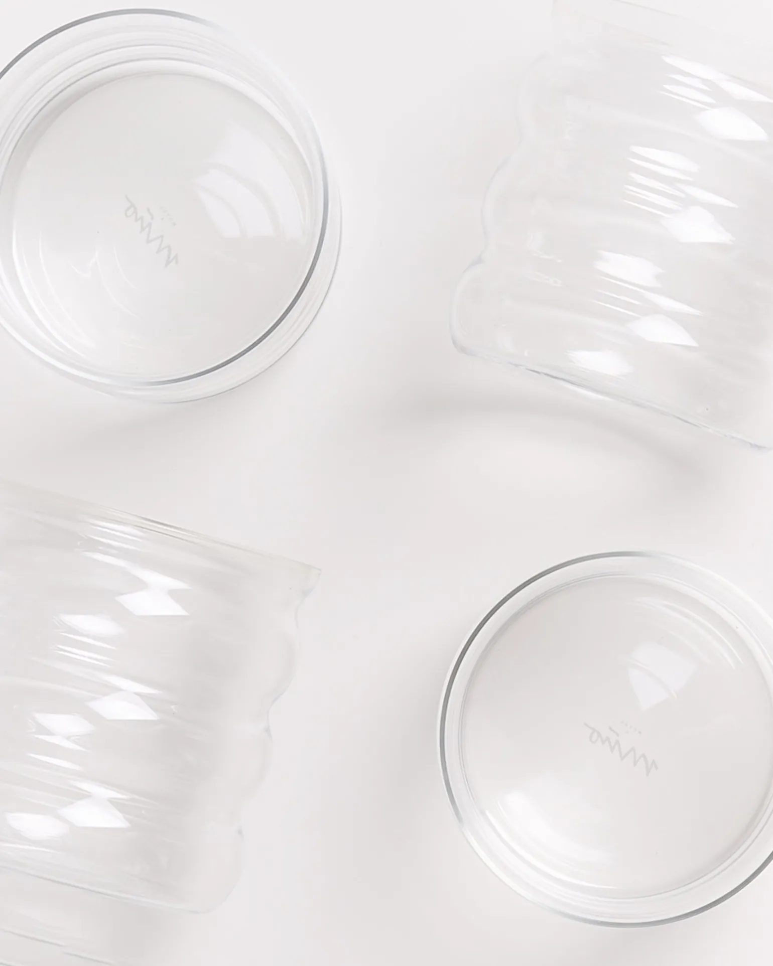 Store Motel a Miio Joia - Set Of 4 Glasses Bubble Classic transparent