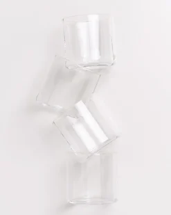 Fashion Motel a Miio Joia - Set Of 4 Glasses Flower Classic transparent