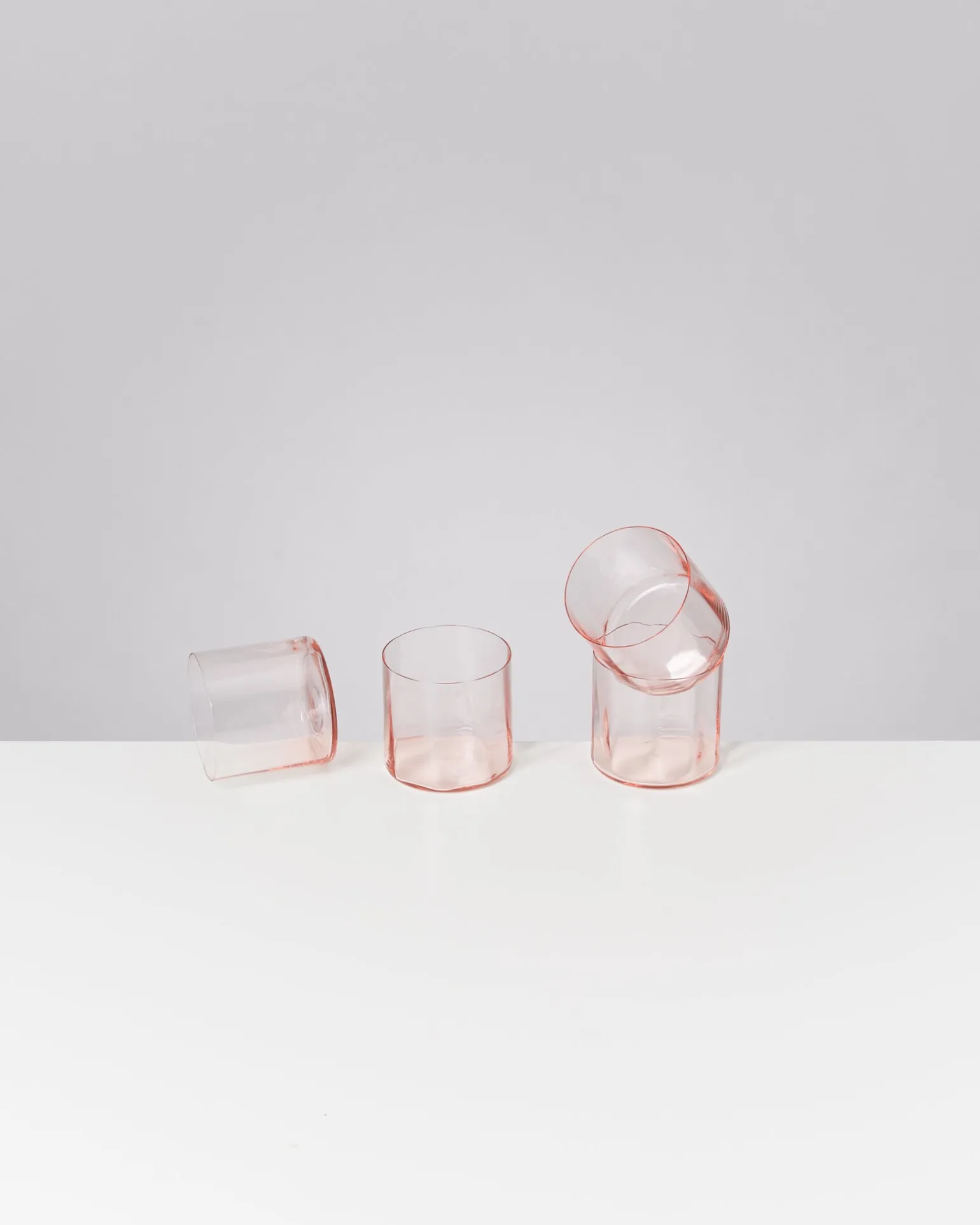 Store Motel a Miio Joia - Set Of 4 Glasses Flower pink opal