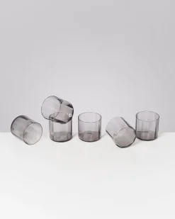 Fashion Motel a Miio Joia - Set Of 6 Glasses Flower e amethist