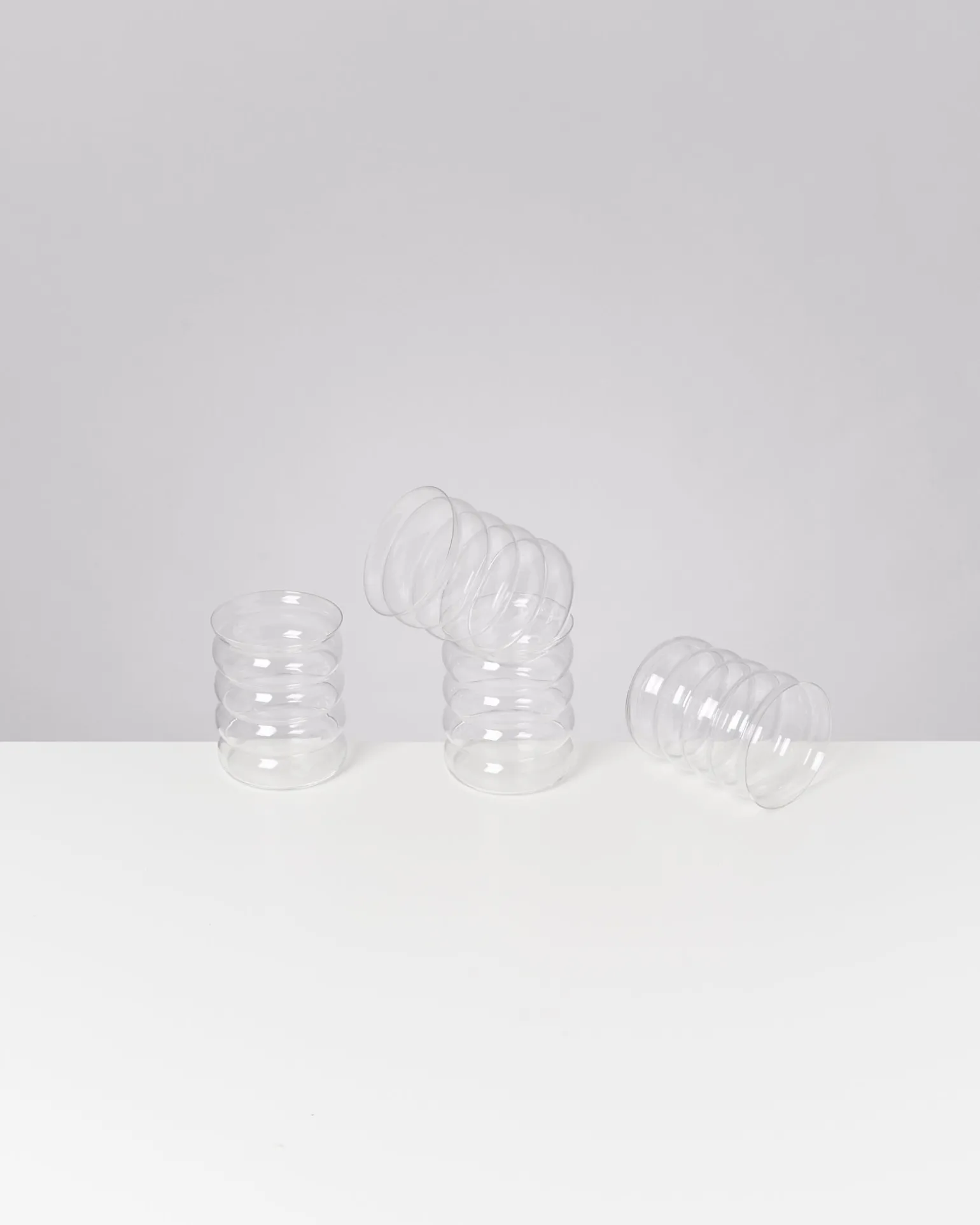 Online Motel a Miio Joia - Set Of 4 Glasses Large Bubble Classic transparent