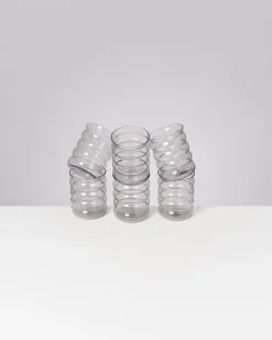 Hot Motel a Miio Joia - Set Of 6 Glasses Large Bubble e amethist