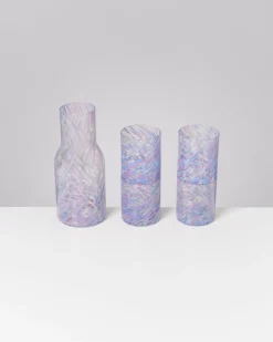 Outlet Motel a Miio Joia Drops - Set Of 5 Pieces Big Blue Lilac blau lila