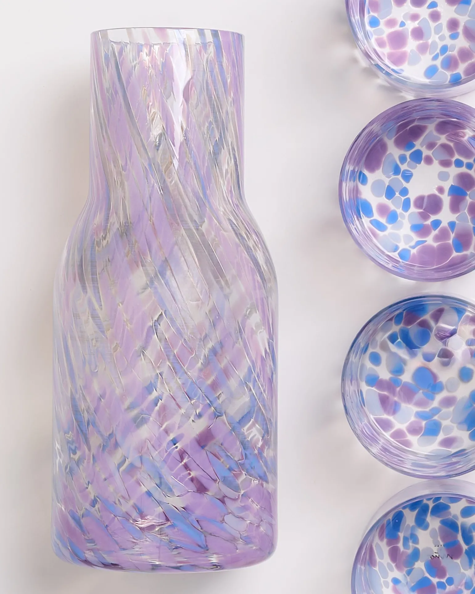 Discount Motel a Miio Joia Drops - Set Of 5 Pieces Small Blue Lilac blau lila