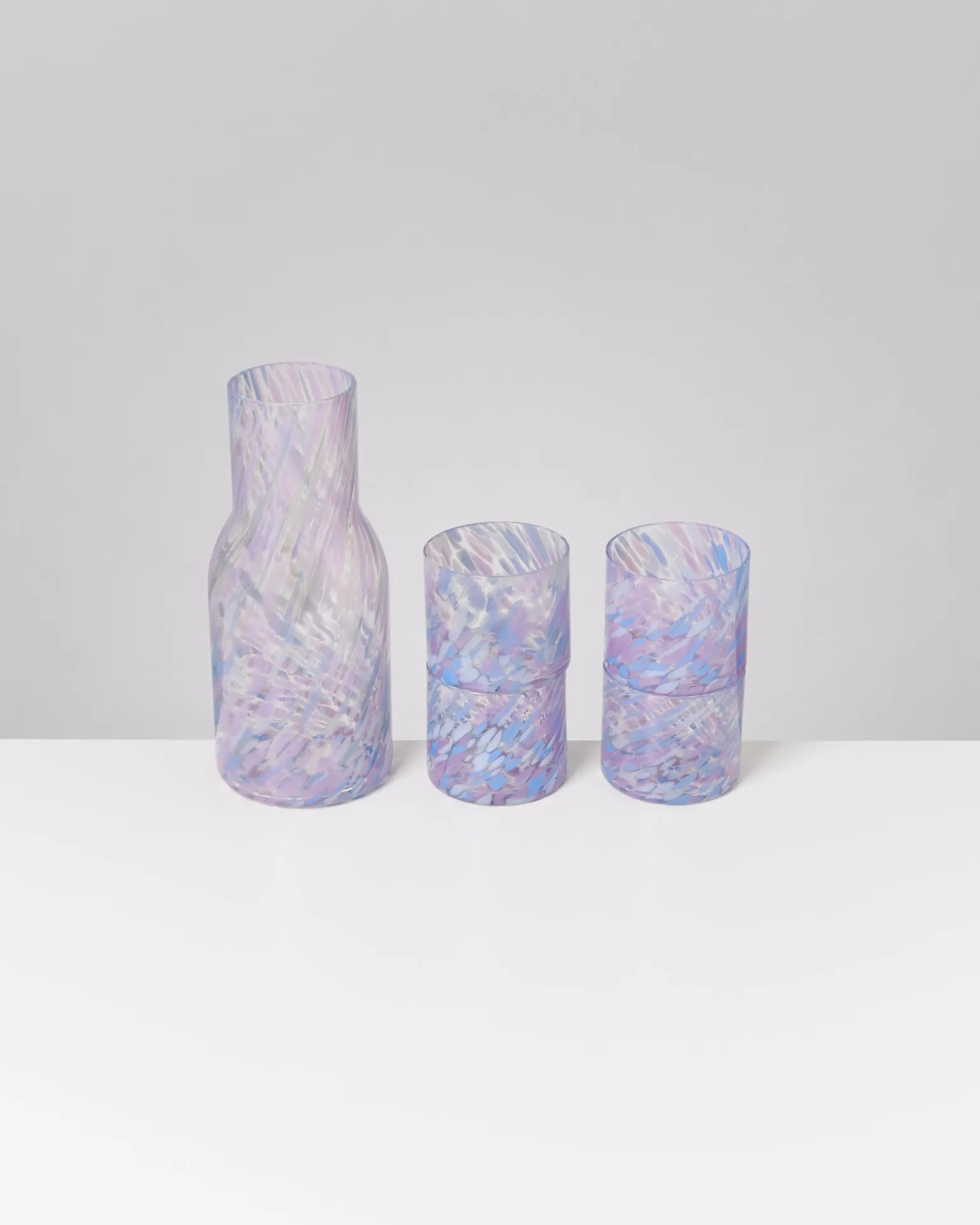 Discount Motel a Miio Joia Drops - Set Of 5 Pieces Small Blue Lilac blau lila