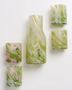 Shop Motel a Miio Joia Drops - Set Of 5 Pieces Big Green Pink grün rosa