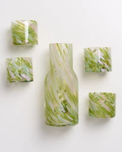 Flash Sale Motel a Miio Joia Drops - Set Of 5 Pieces Small Green Pink grün rosa