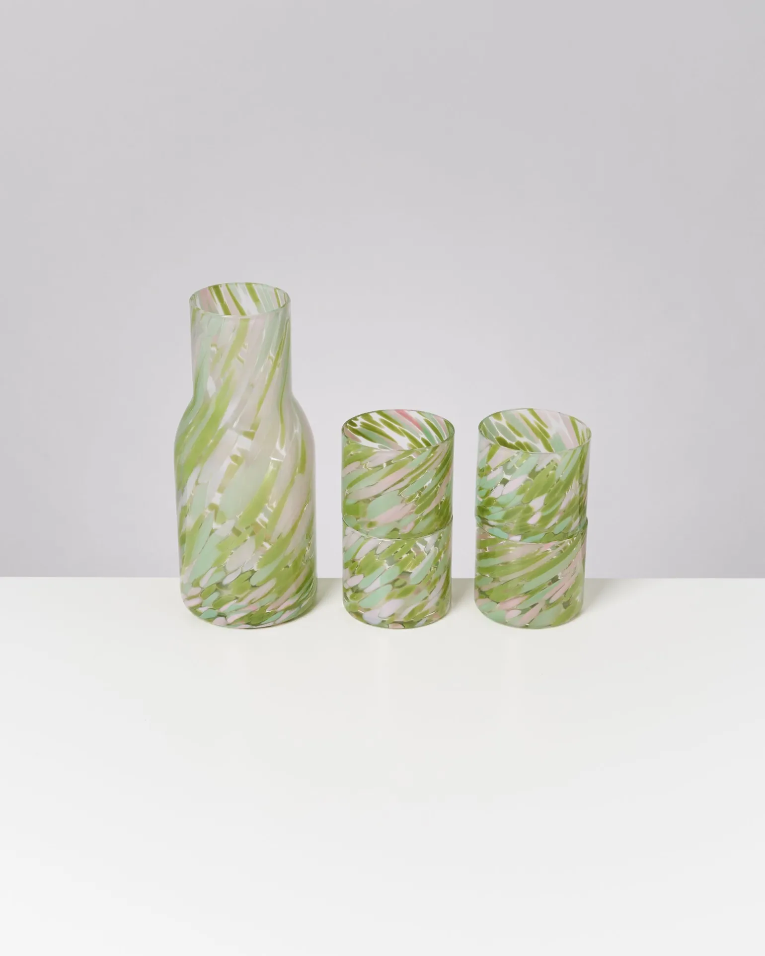 Flash Sale Motel a Miio Joia Drops - Set Of 5 Pieces Small Green Pink grün rosa