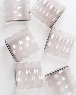 Cheap Motel a Miio Joia 6er Set Glas Bubble amethist