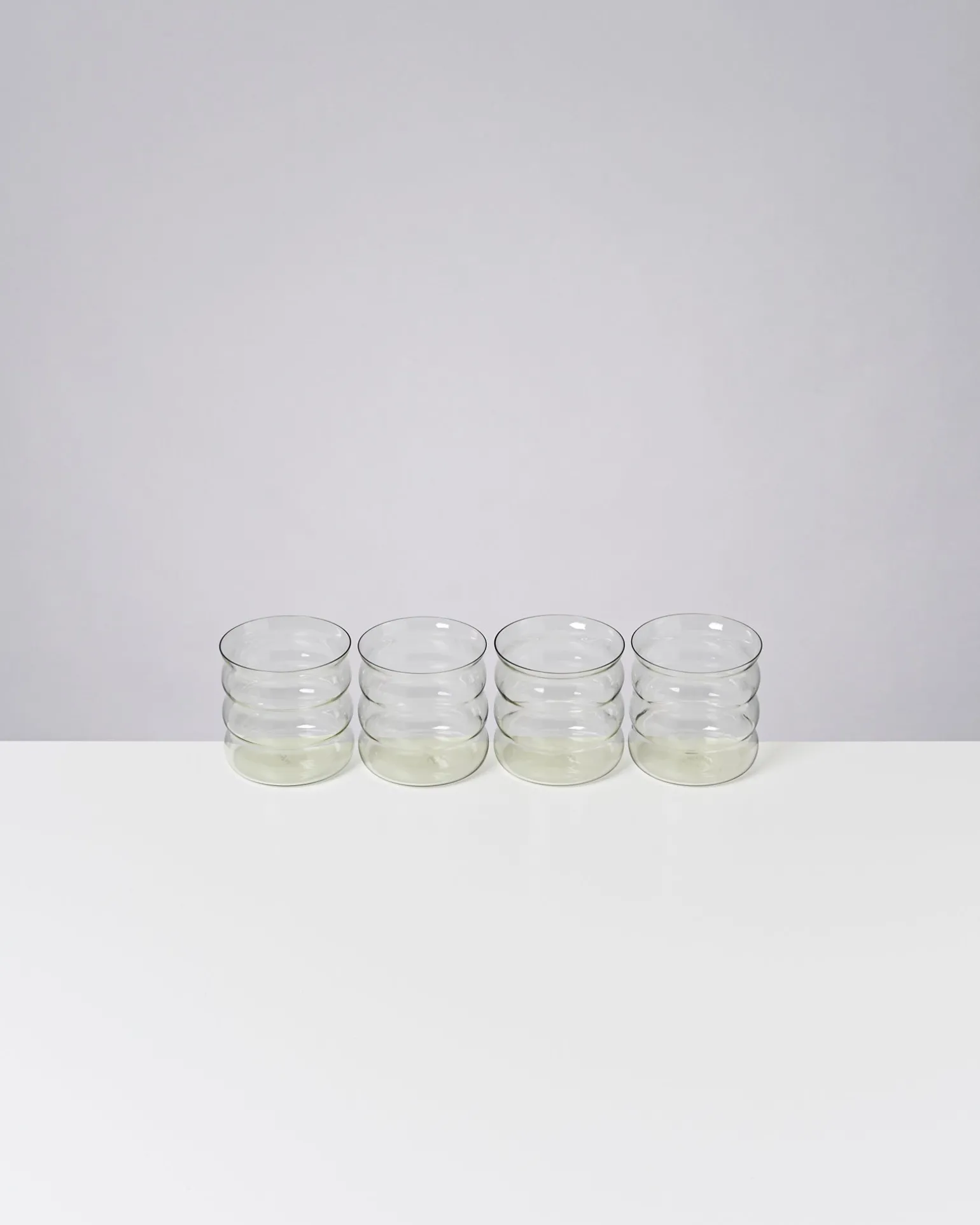 Flash Sale Motel a Miio Joia 4er Set Glas Bubble smaragd