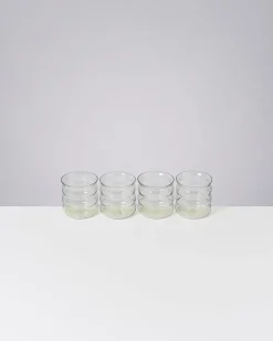 Flash Sale Motel a Miio Joia 4er Set Glas Bubble smaragd