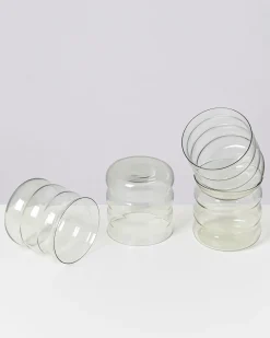 Flash Sale Motel a Miio Joia 4er Set Glas Bubble smaragd