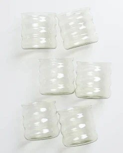 Sale Motel a Miio Joia 6er Set Glas Bubble smaragd