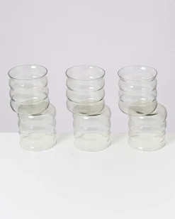 Sale Motel a Miio Joia 6er Set Glas Bubble smaragd