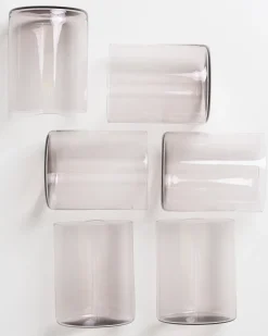 Store Motel a Miio Joia 6er Set Glas Groß amethist