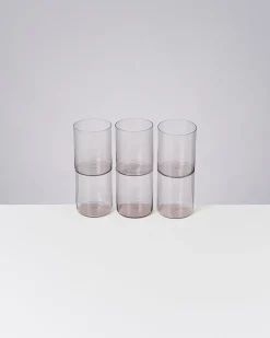 Store Motel a Miio Joia 6er Set Glas Groß amethist