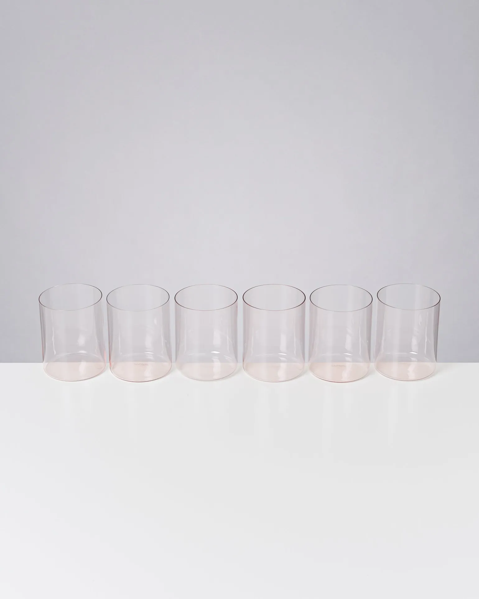 Sale Motel a Miio Joia 6er Set Glas Groß pink opal