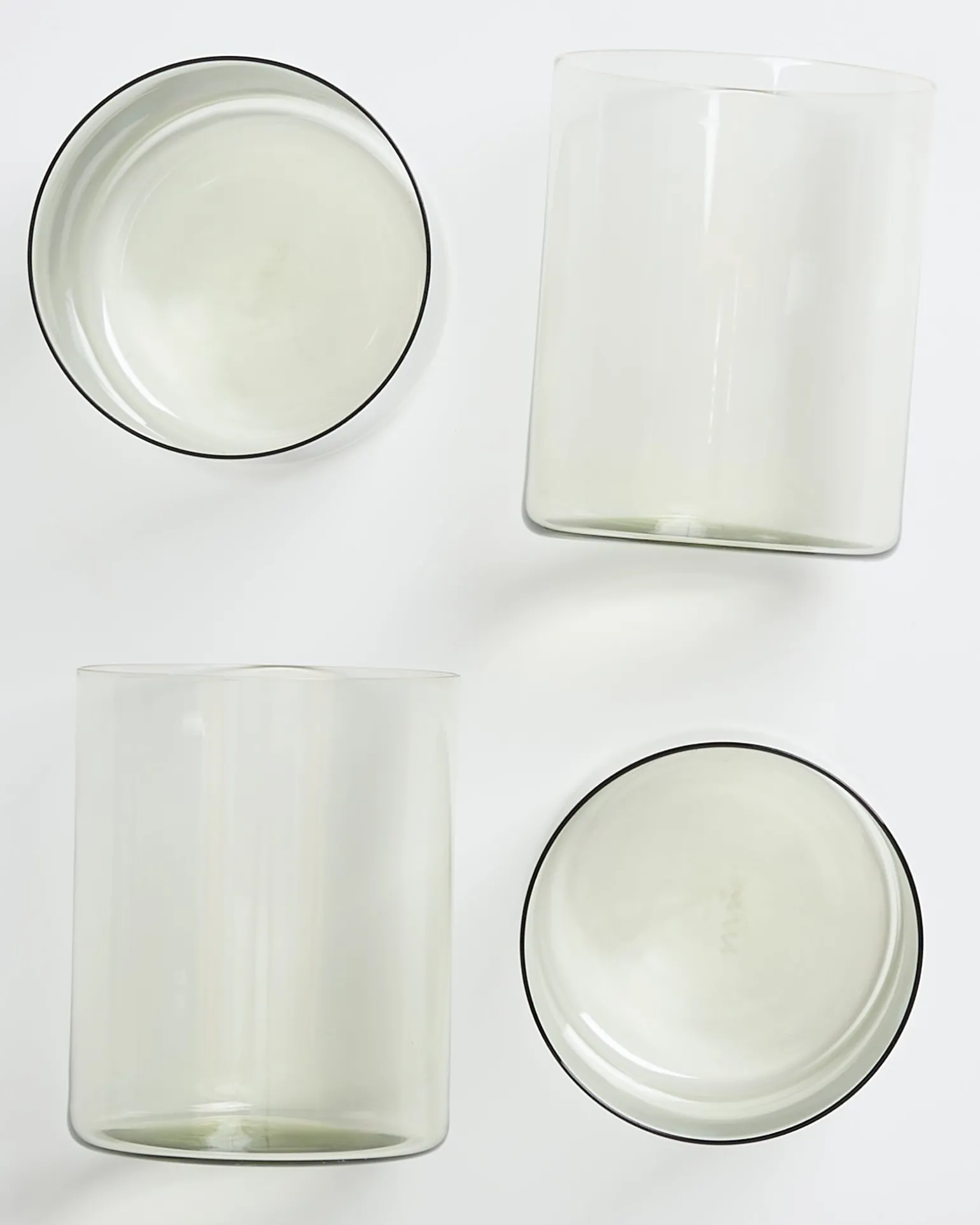 Best Motel a Miio Joia 4er Set Glas Groß smaragd