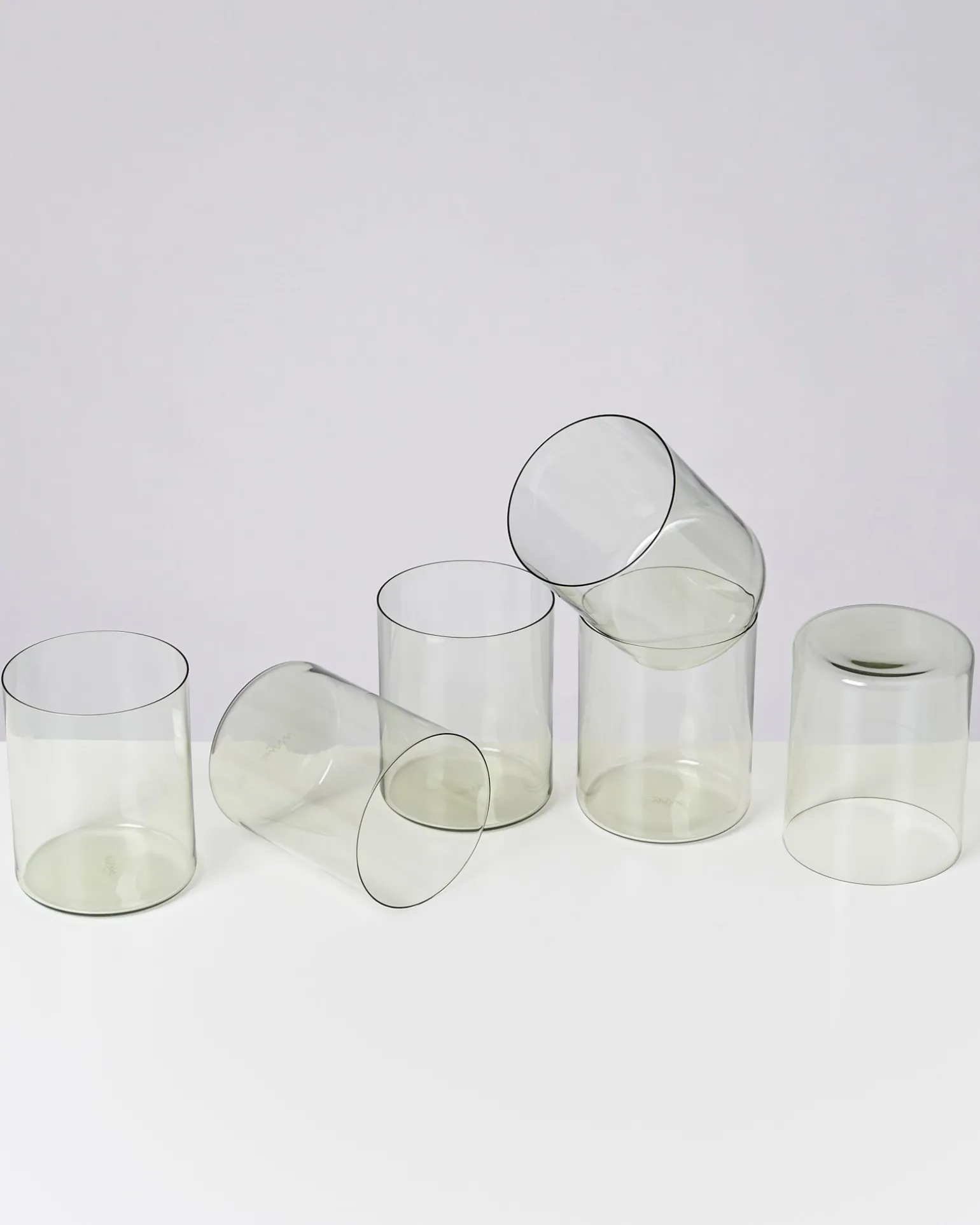 Shop Motel a Miio Joia 6er Set Glas Groß smaragd