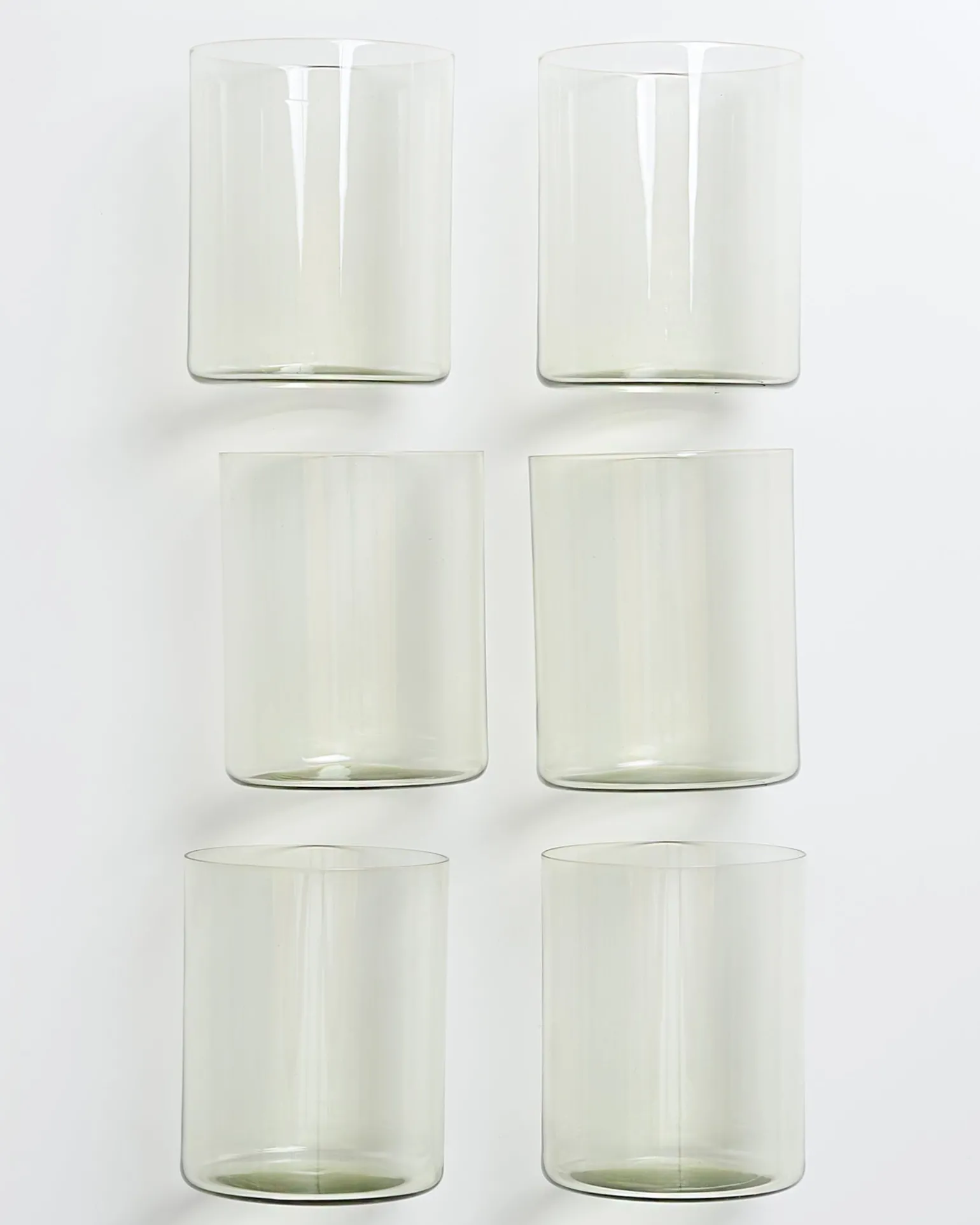 Shop Motel a Miio Joia 6er Set Glas Groß smaragd