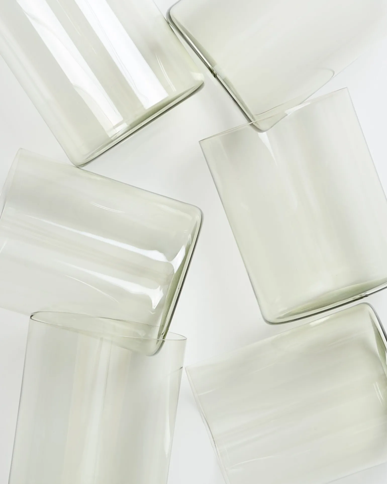 Shop Motel a Miio Joia 6er Set Glas Groß smaragd