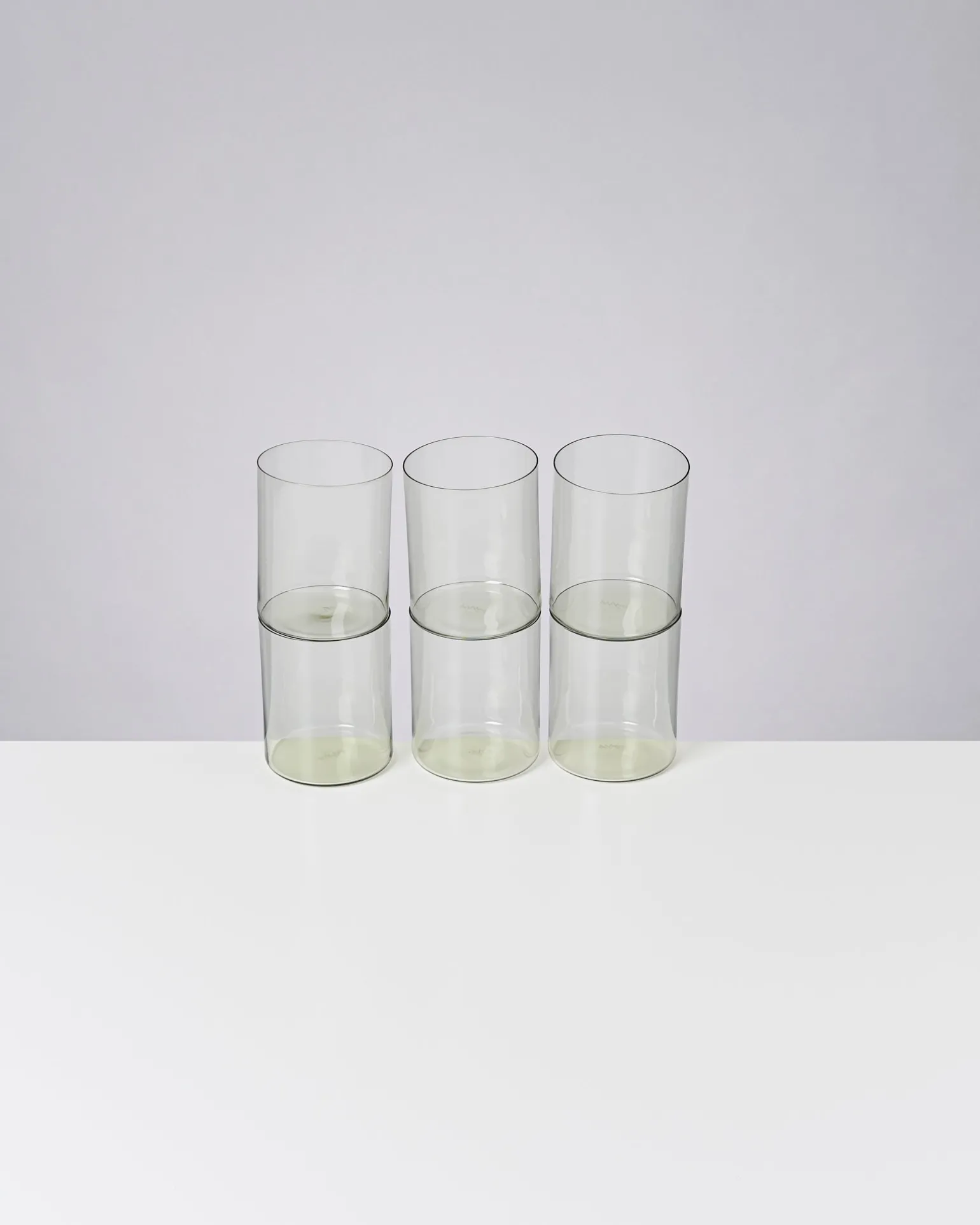 Shop Motel a Miio Joia 6er Set Glas Groß smaragd