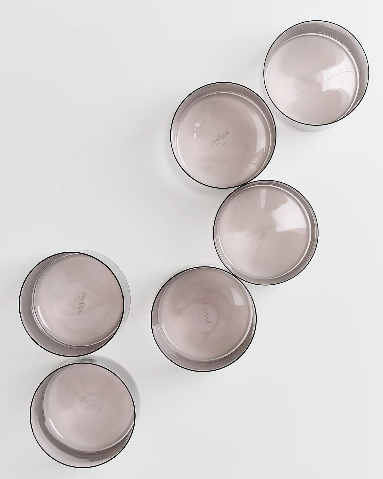 Online Motel a Miio Joia 6er Set Glas Klein amethist