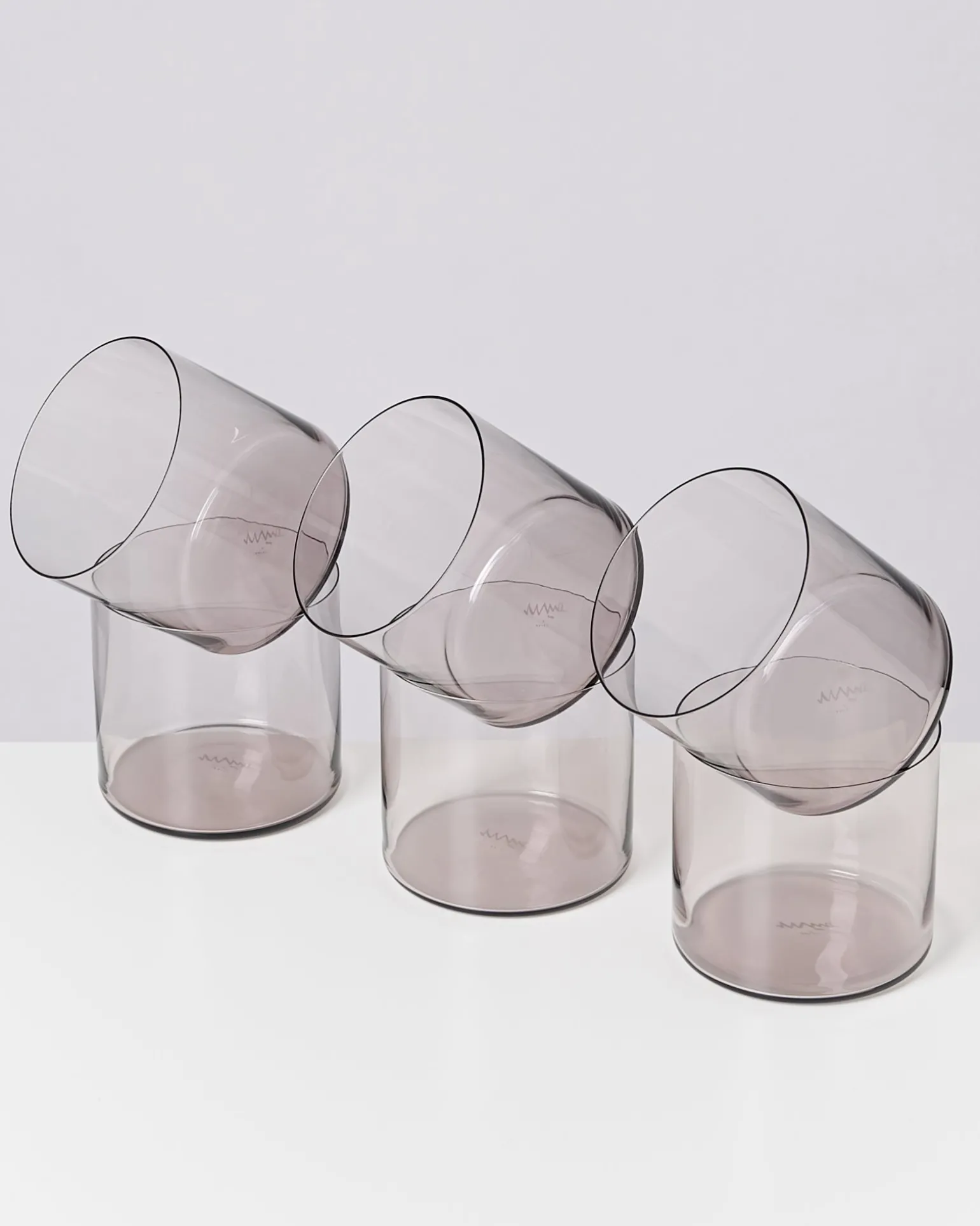 Online Motel a Miio Joia 6er Set Glas Klein amethist