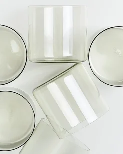 Fashion Motel a Miio Joia 6er Set Glas Klein smaragd