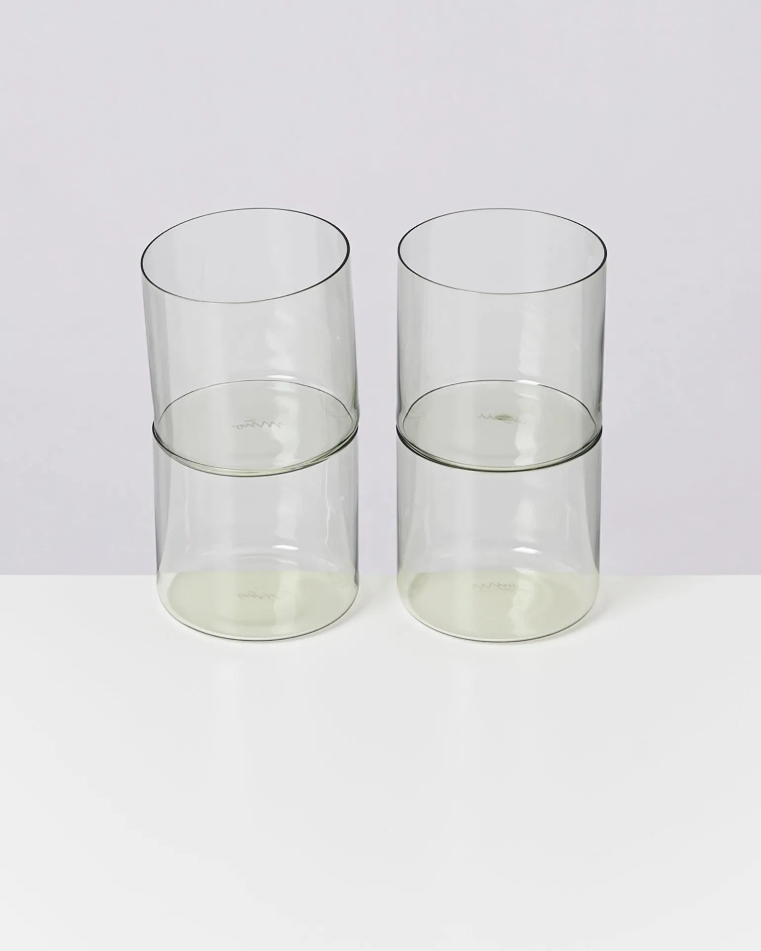 Best Motel a Miio Joia 4er Set Glas Klein smaragd