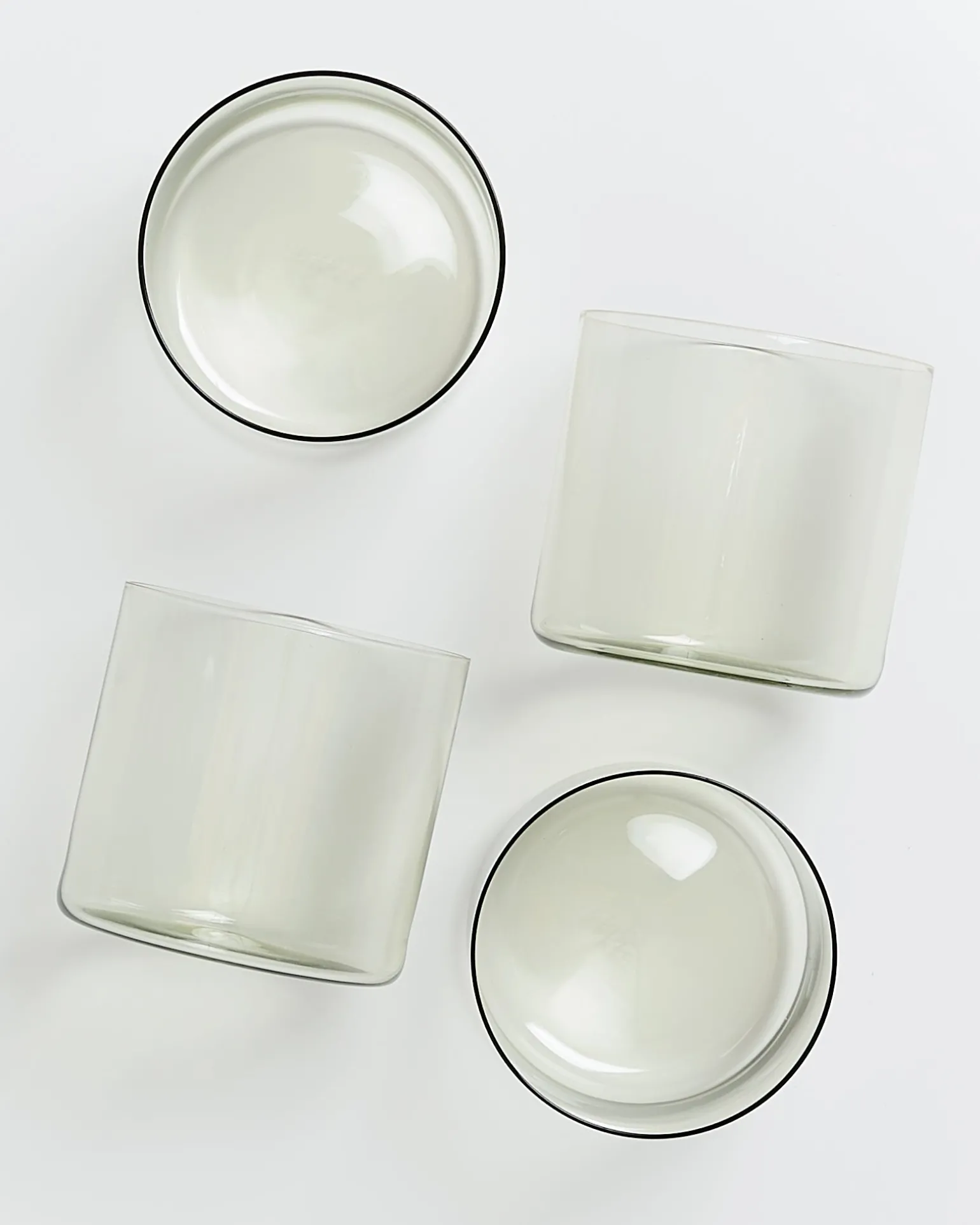 Best Motel a Miio Joia 4er Set Glas Klein smaragd