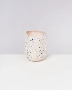 Store Motel a Miio João Vase L Rose Blue Speckled rosé blau gesprenkelt