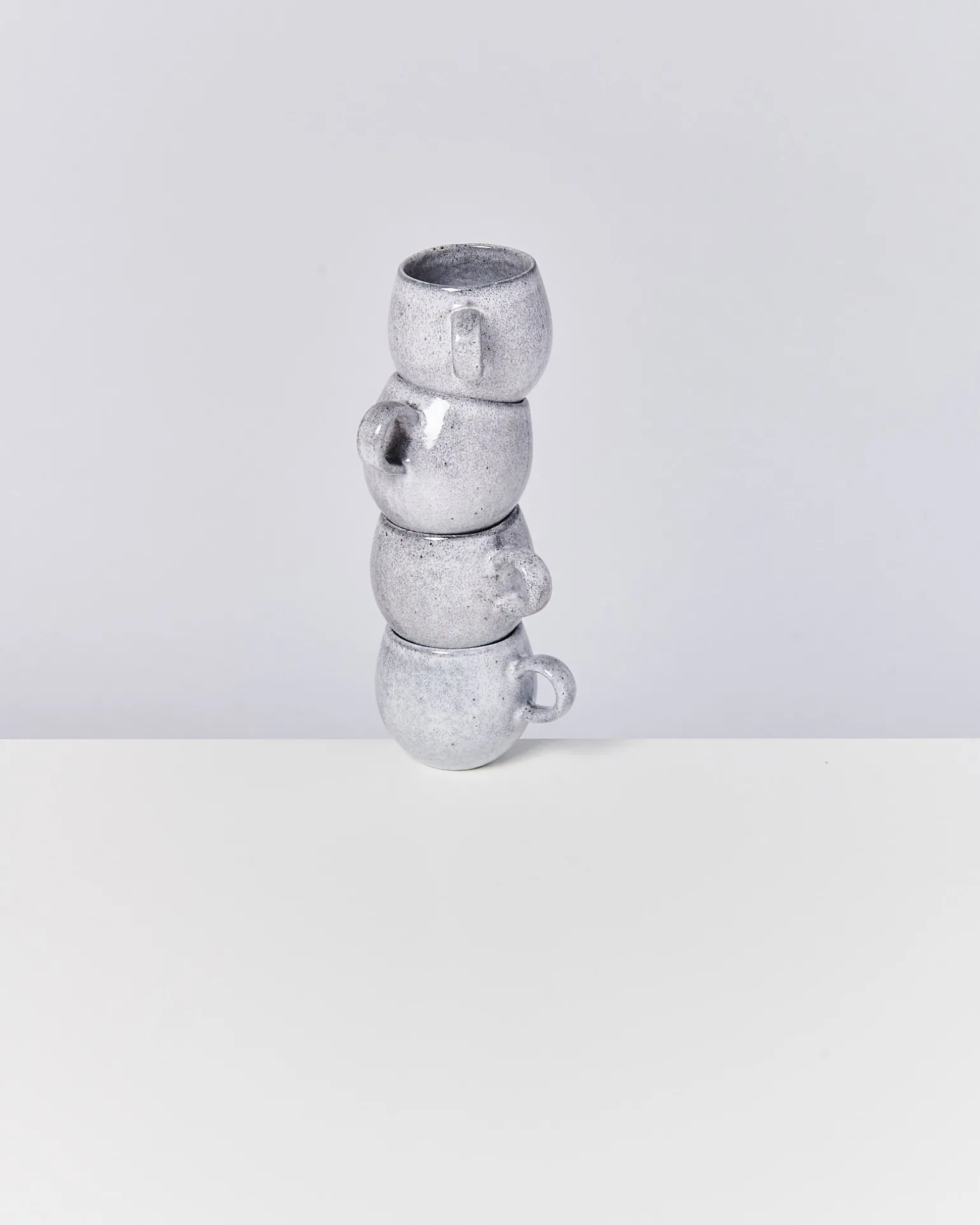 New Motel a Miio Mae - Set Of 4 Mugs Small Grey Gray