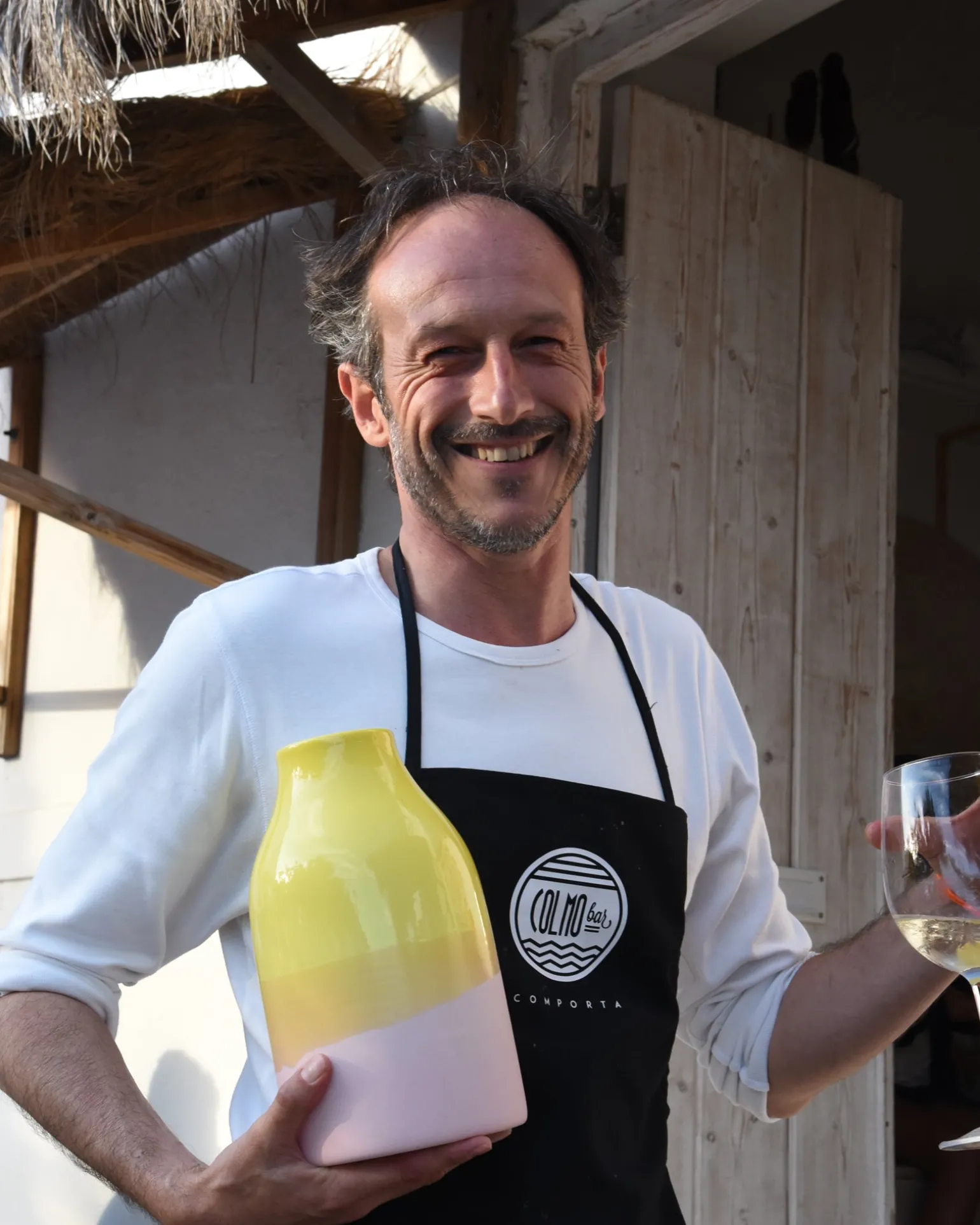 Fashion Motel a Miio Marisa Vase - yellow rose