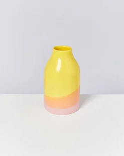 Fashion Motel a Miio Marisa Vase - yellow rose