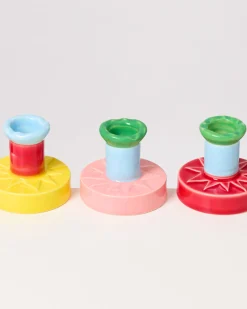 Cheap Motel a Miio X Isis-Maria Brisa Candleholder Pink Blue rosa blau