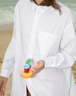 Hot Motel a Miio X Isis-Maria Brisa Candleholder Yellow Red gelb rot