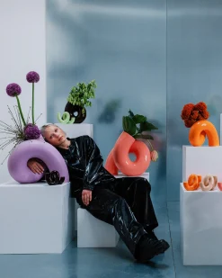 Flash Sale Motel a Miio X Ju Schnee Viparita Vase XL lavender