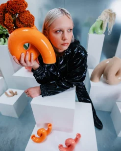 Clearance Motel a Miio X Ju Schnee Viparita Vase L orange