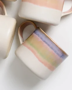 Online Motel a Miio Nódoa - Mug Dipped pink blue
