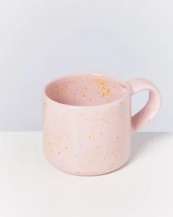 Best Motel a Miio Nódoa - Set Of 6 Mugs Pink Speckles rosa gesprenkelt