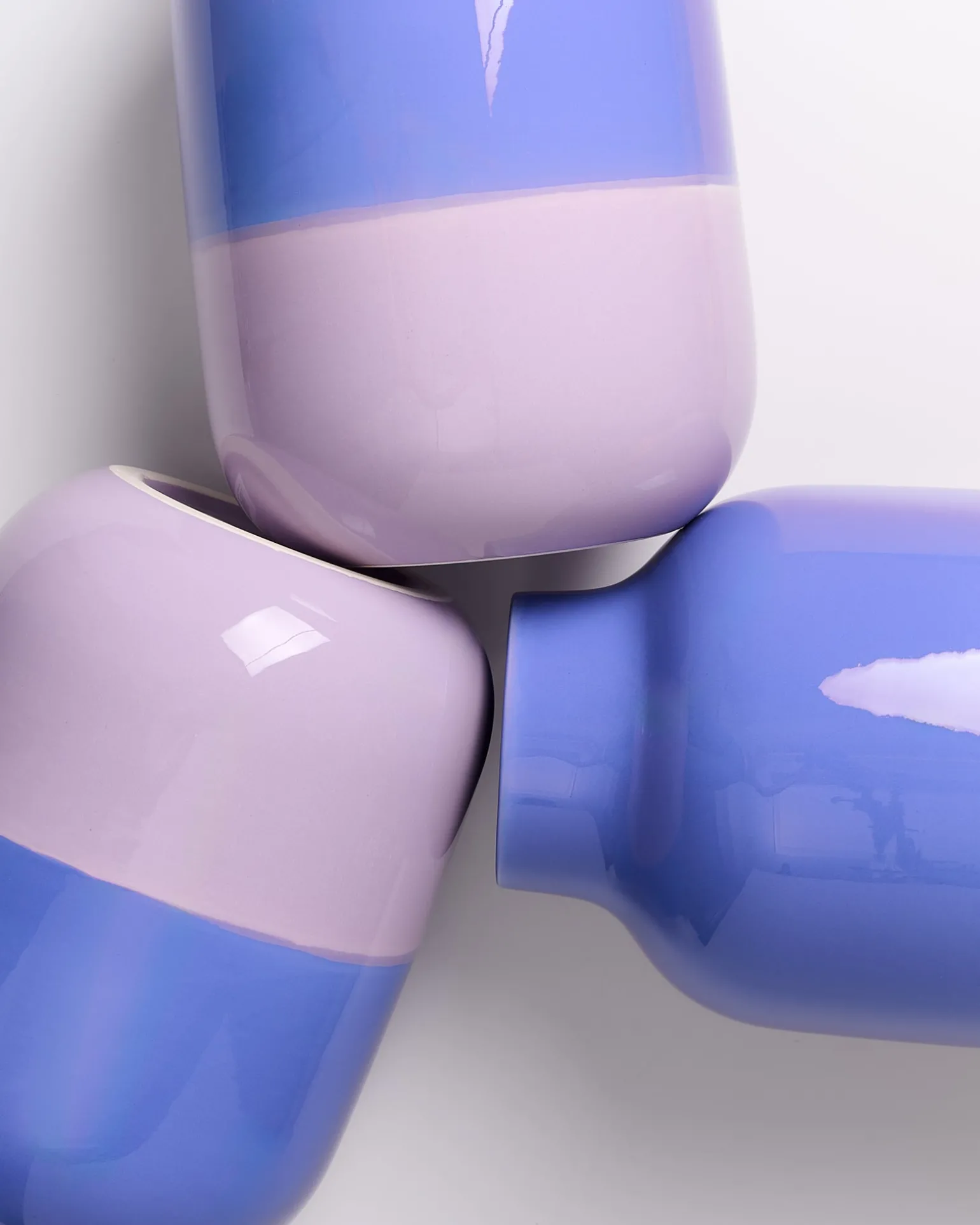 Sale Motel a Miio Nuno Vase L - cornflower lilac